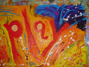 a painting by Susan Kerr